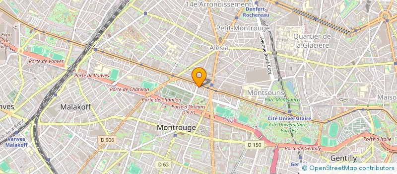 localisation de l'entreprise G.A BRUNE  PARIS