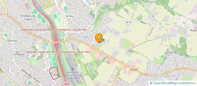 localisation de l'entreprise G.A.C.E  BALMA