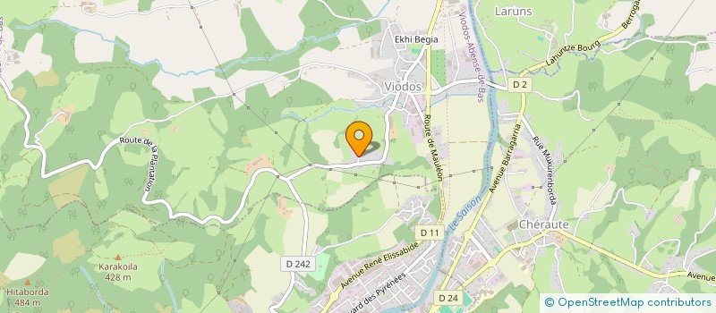 localisation de l'entreprise G.A.E.C. AGUERREBERRY  AINHARP