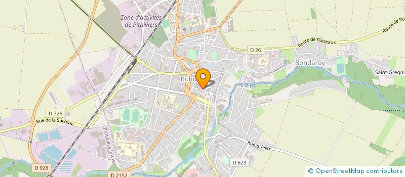 localisation de l'entreprise G.A.E.L. SARL à PITHIVIERS