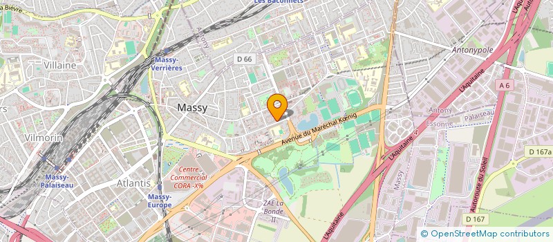 localisation de l'entreprise G A ENTREPRISE GENERALE DE BATIMENT à MASSY