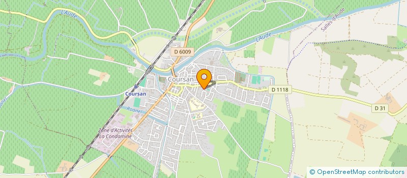 localisation de l'entreprise G.A.L.  COURSAN