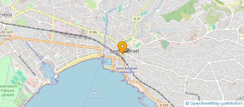 localisation de l'entreprise G.A.L à SAINT-RAPHAEL