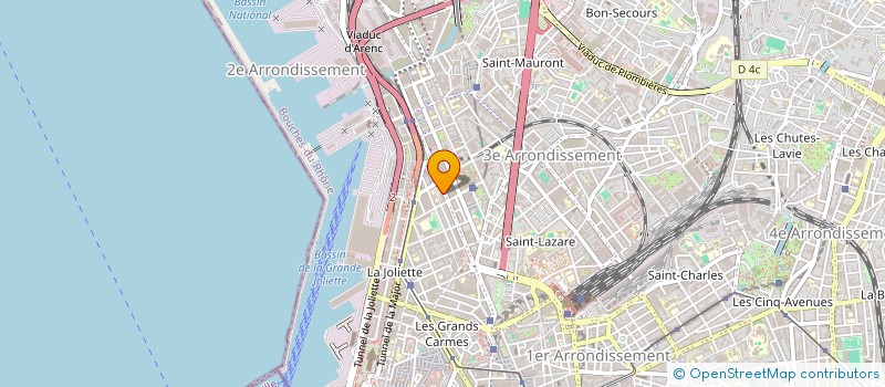 localisation de l'entreprise G.A LEARNING à MARSEILLE