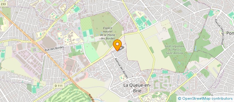 localisation de l'entreprise G&A LTD  LA QUEUE-EN-BRIE