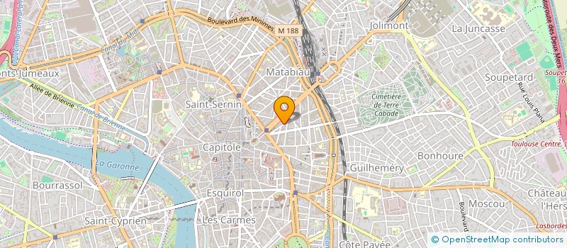 localisation de l'entreprise G.A.M.A.T à TOULOUSE