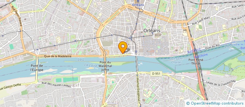 localisation de l'entreprise G.A NETTOYAGE à ORLEANS