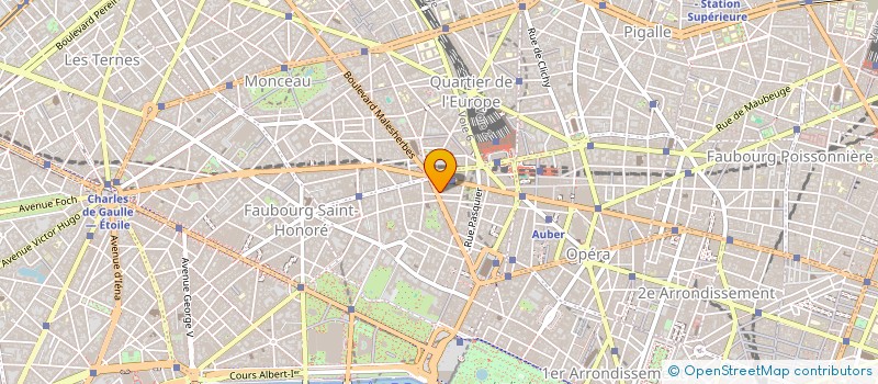 localisation de l'entreprise G.A.P.  PARIS