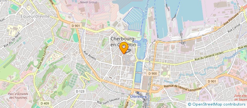 localisation de l'entreprise G.A.P.A. à CHERBOURG-EN-COTENTIN