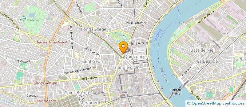 localisation de l'entreprise G.A.P. VERDUN  BORDEAUX