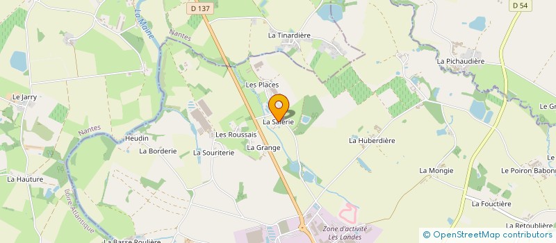 localisation de l'entreprise G.A POSE à MONTAIGU-VENDEE