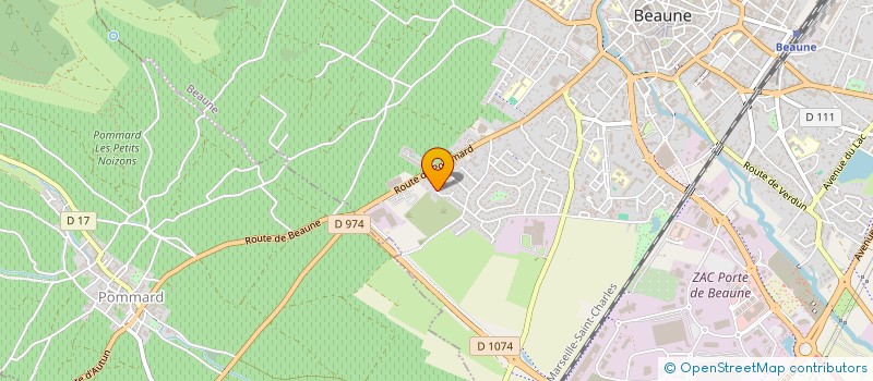 localisation de l'entreprise G A.PROMOTION à BEAUNE