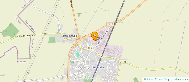 localisation de l'entreprise G A R à ANGERVILLE