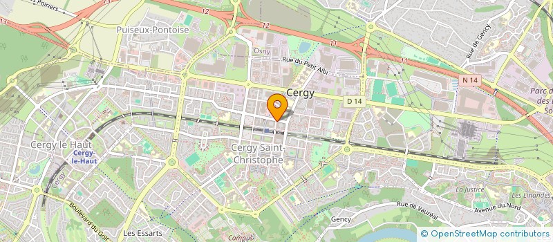 localisation de l'entreprise G.A.R.D.S  CERGY