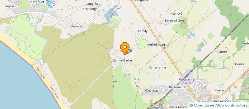 localisation de l'entreprise G.A.S 56  PLOUHARNEL