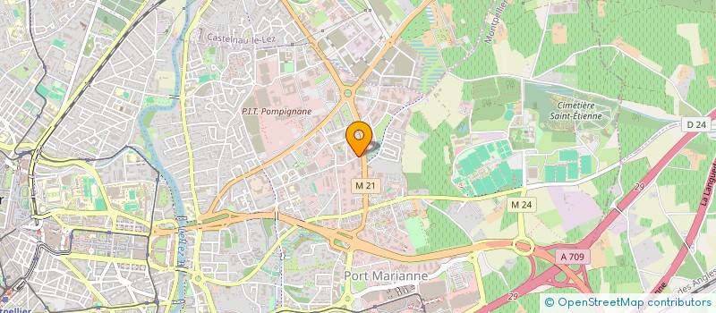 localisation de l'entreprise G'AFAIR à MONTPELLIER