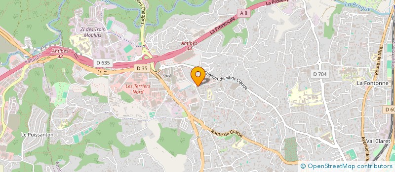 localisation de l'entreprise G.ALLAIN CONSEILS à QUIMPER