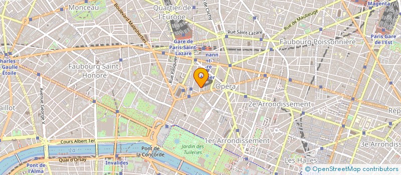 localisation de l'entreprise G AND G  PARIS