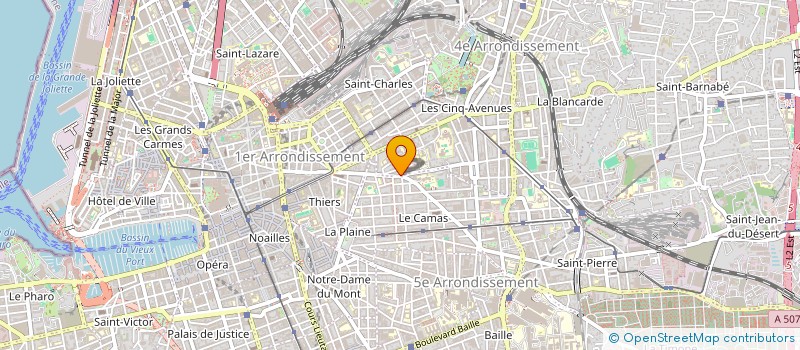 localisation de l'entreprise G AND G CHASSEUR IMMOBILIER à MARSEILLE