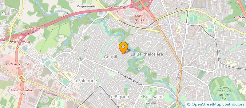 localisation de l'entreprise G AND J'S à ORVAULT