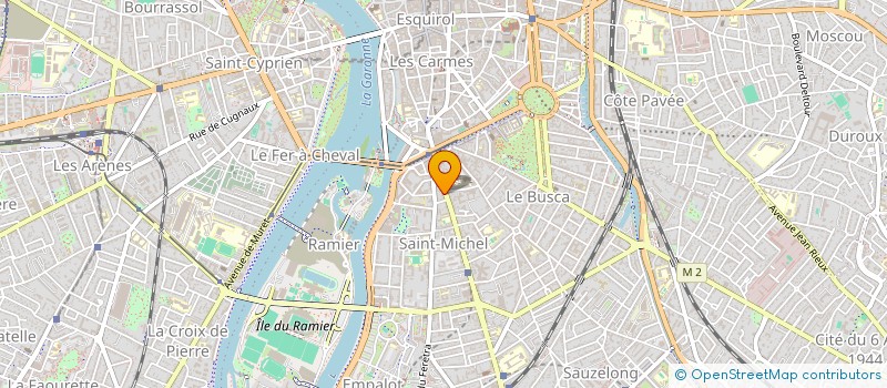 localisation de l'entreprise G. B. à TOULOUSE