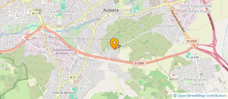 localisation de l'entreprise G.B. 54  AUBIERE