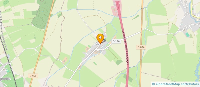 localisation de l'entreprise G.B.A.P.  GYE