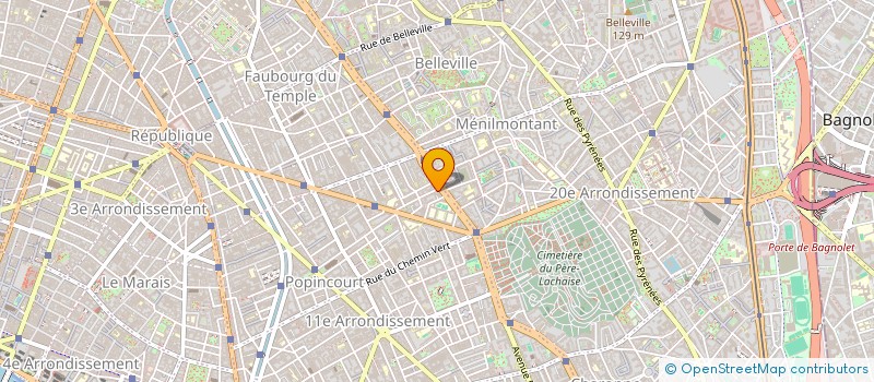 localisation de l'entreprise G.B CAFE  PARIS