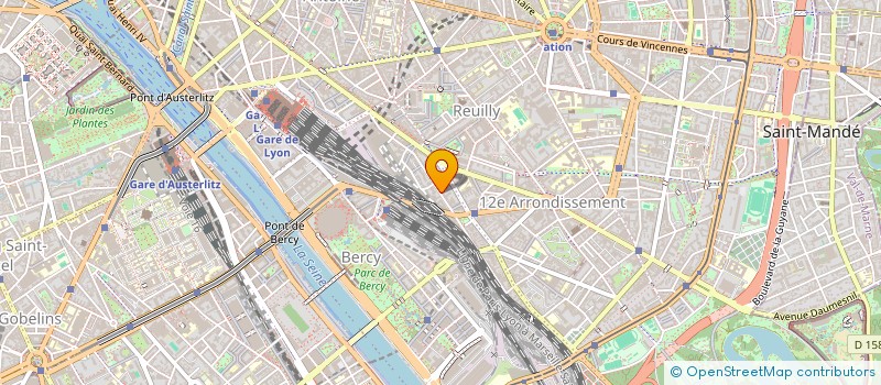 localisation de l'entreprise G-B CONSULTING  PARIS