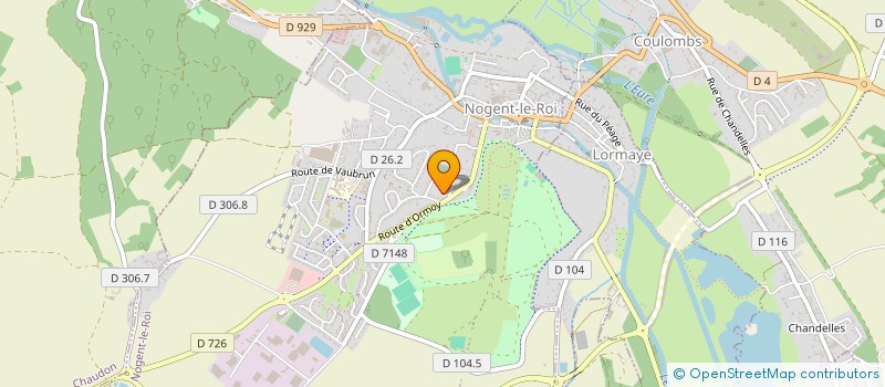 localisation de l'entreprise G.B MAINI à NOGENT-LE-ROI