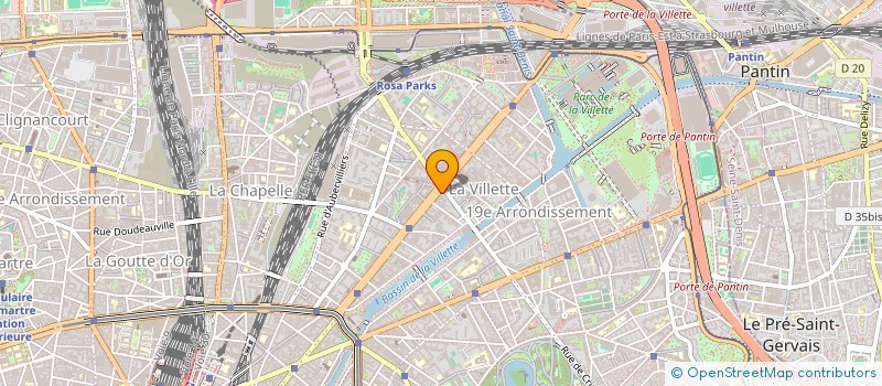 localisation de l'entreprise G B MODE  PARIS