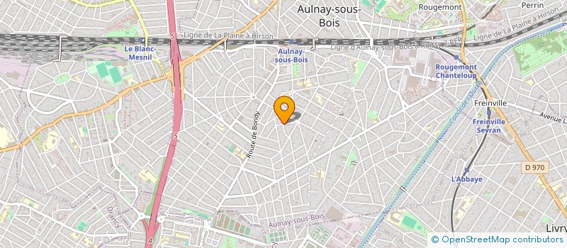 localisation de l'entreprise G B N à AULNAY-SOUS-BOIS
