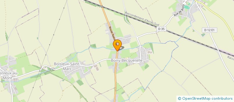 localisation de l'entreprise G.B NATURE  BOIRY-BECQUERELLE