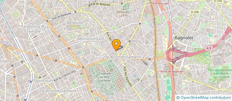 localisation de l'entreprise G.B.S OPTIC  PARIS