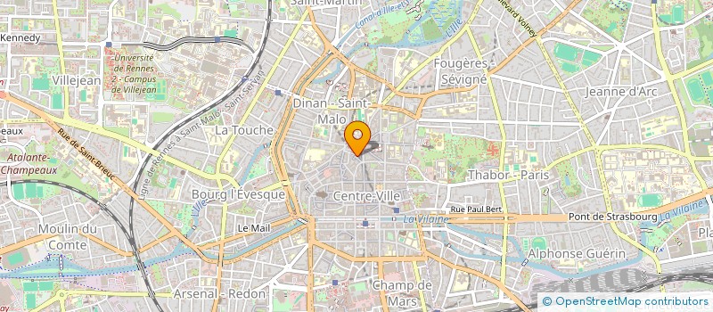 localisation de l'entreprise G B S SARL  RENNES