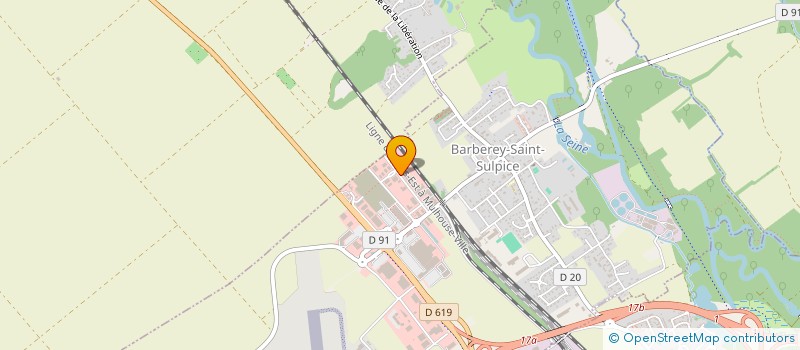 localisation de l'entreprise G.B.T.P. DEVELOPPEMENT à BARBEREY-SAINT-SULPICE