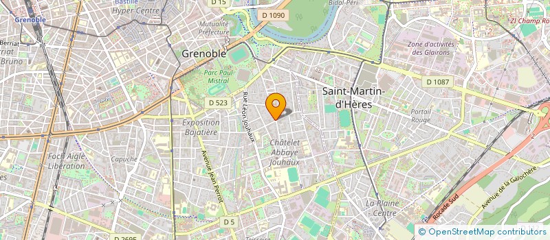 localisation de l'entreprise G B2 TP CONSULTING SAS à GRENOBLE