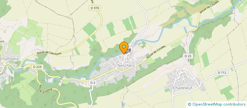 localisation de l'entreprise G'BAT  NESCHERS