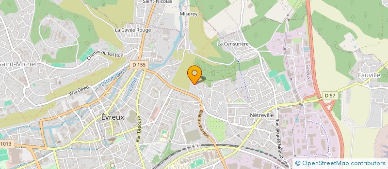 localisation de l'entreprise G-BATI-CONCEPT à EVREUX