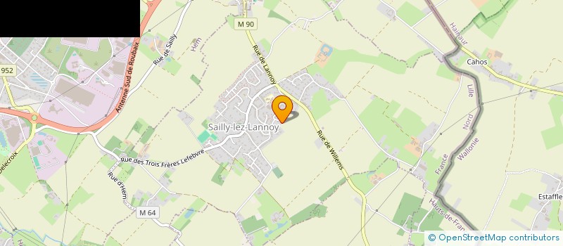 localisation de l'entreprise G.BEAUMONT  SAILLY-LEZ-LANNOY