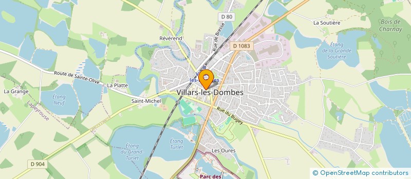 localisation de l'entreprise G.BEAUTY  VILLARS-LES-DOMBES
