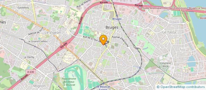 localisation de l'entreprise G-BIOTE à BRUGES