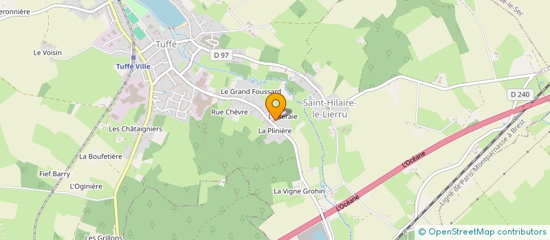 localisation de l'entreprise G BON CONSEIL  TUFFE-VAL-DE-LA-CHERONNE