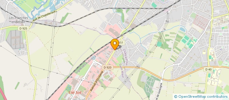 localisation de l'entreprise G BOUQUIN à SAINT-MAUR