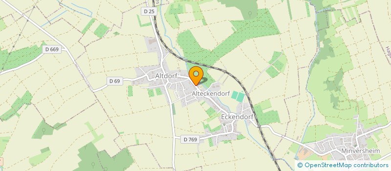 localisation de l'entreprise G BY G  ALTECKENDORF