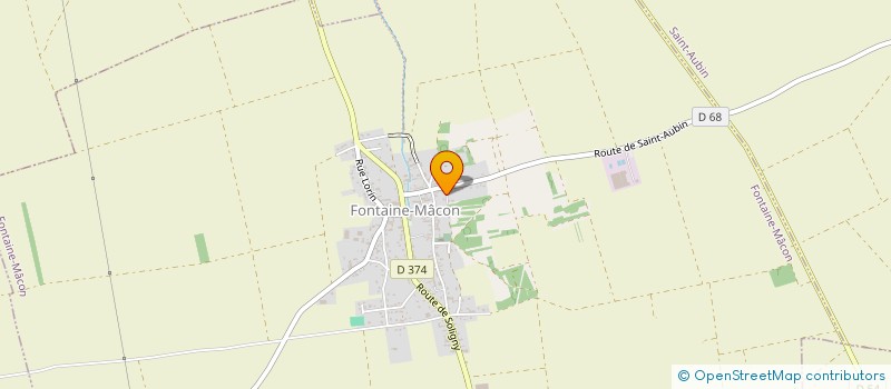 localisation de l'entreprise G C  FONTAINE-MACON