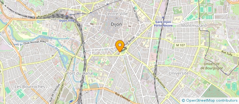 localisation de l'entreprise G.C.A.C.A.C. à DIJON