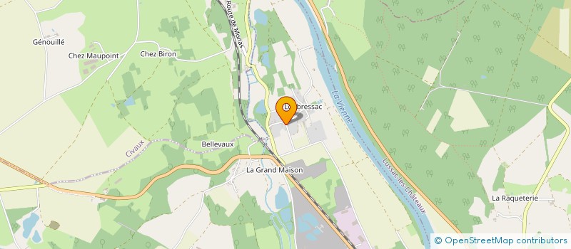 localisation de l'entreprise G.C.A. HOLDING  MAZEROLLES