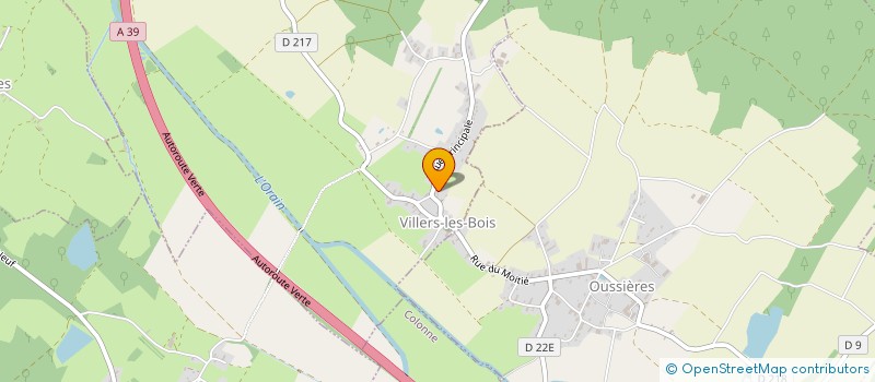 localisation de l'entreprise G.C. AUTOMOBILES  VILLERS-LES-BOIS