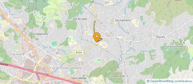 localisation de l'entreprise G.C.F. à MARSEILLE